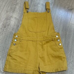 Mustard Yellow Overalls
